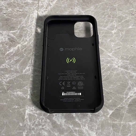 Open Box Mophie Juice Pack Access iPhone 11 (6.1") 2000mAh Battery Case - BLACK - Picture 2 of 6